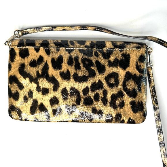 KATE SPADE | Leopard Cheetah Animal Print Crossbody | Gold Black | L141 - Picture 15 of 16